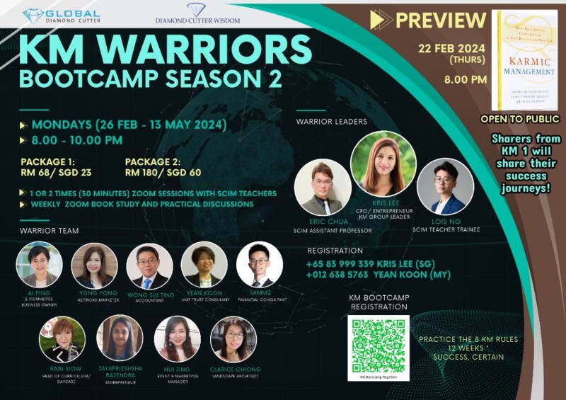 12 WEEKS KM WARRIORS Bootcamp Session 2