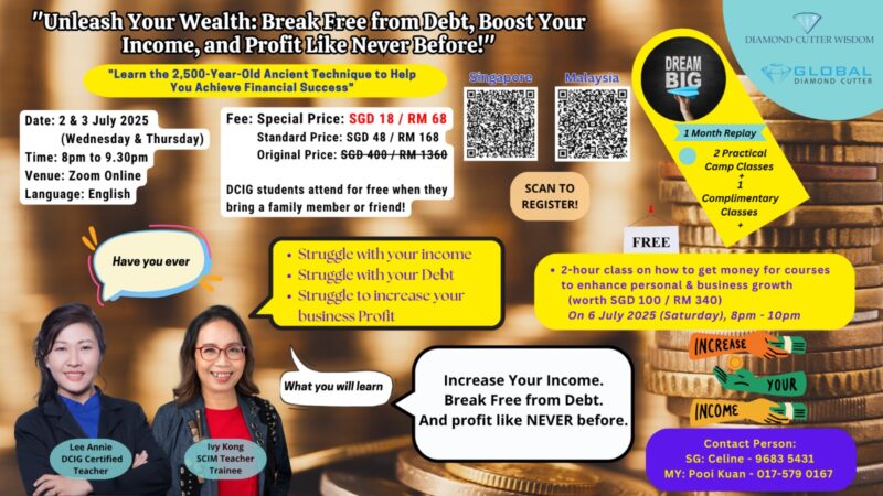 UNLEASH YOUR WEALTH – PRACTICAL CAMP